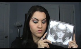 GRWM: Turquoise Eye Look using Kat Von D Spellbinding Palette