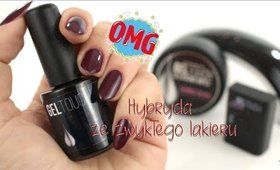 NOWOŚĆ! Jak zrobić Hybrydowy manicure ze zwykłego lakieru ?! # GEL TOUCH