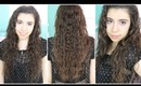 How To: Quick & Easy Heatless Curls (Beach Waves)