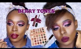 TRYING NEW MAKEUP| BERRY CUT CREASE FALL MAKEUP