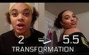my transformation into a solid 5.5 (chit-chat)