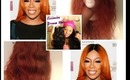 K. Michelle Burnt Orange Inspired Hair Color | Tutorial