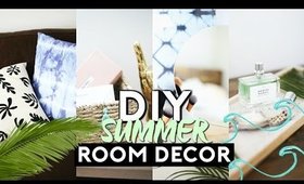 DIY SUMMER ROOM DECOR (TUMBLR INSPIRED) 2017 | Minimal & EASY