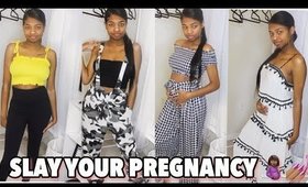 TRENDY Fashion Nova Maternity Clothing?! | Summer Fashion Nova Try On Haul!! 2018