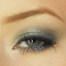 Blue Green Smokey Eye