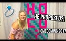 AGGIE ASKS HIS HIGH SCHOOL GIRLFRIEND TO HOMECOMING!