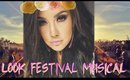 FESTIVAL MUSICAL maquillaje / Coachella inspiration makeup - @auroramakeup