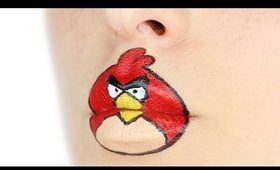 Angry Birds Lip Art