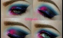 Dark & Colorful: Roxanne Rocknroll Inspired Makeup