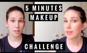 5 minutes makeup challenge