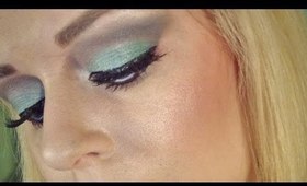 TEAL SMOKEY EYE | Jamakeupartist