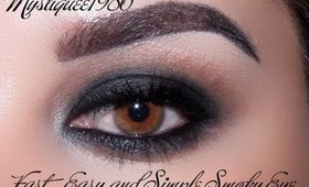 Fast, Easy and Simple Smoky Eye