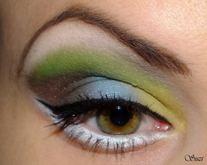 make-up part of Four Elements Challenge by Taya 