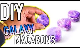 DIY Galaxy Macarons!