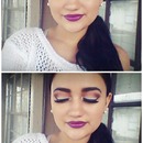 Purple lipstick (; 