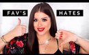 Current Favorites and Hate It's | November 2018 |