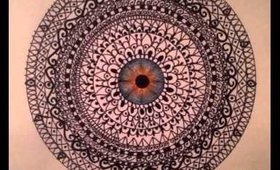 Mandala drawing