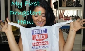 MY FIRST DRUGSTORE HAUL