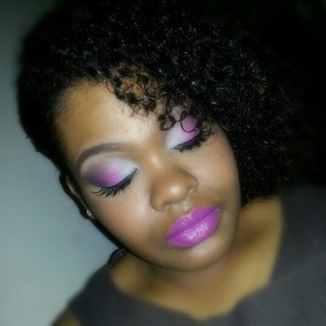 Look using Urban Decay Vice Palette 