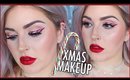 Chit Chat GRWM 💕 Candy Cane Eyeliner 🎄 CHRISTMAS MAKEUP