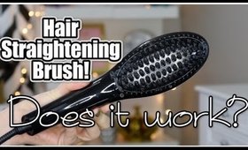 Hair Straightening Brush - Does it work?