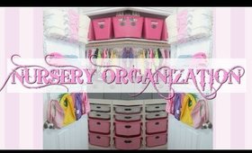 Nursery Closet Tour - DIY Organization Ideas