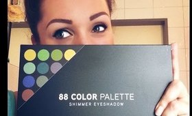 BHCosmetics 88 Shimmer Palette Review