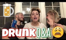 FAMILY DRUNK Q&A ATTEMPT! | VLOGMAS 5 | Lauren Elizabeth