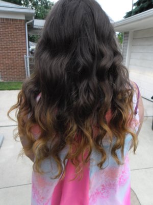 Ombre hair by Christy Farabaugh