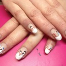 snowman nails