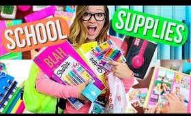 Back To School Supplies Haul + DIY School Supplies! Alisha Marie