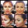 contouring and highlight. 
