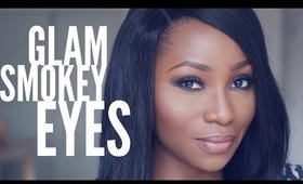 MAKEUP TUTORIAL - GLAM SMOKEY EYES | THATIGBOCHICK