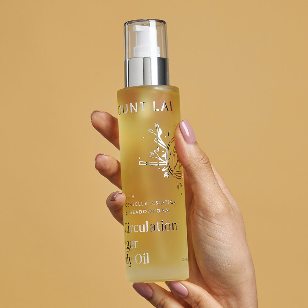 Mount Lai Qi Circulation Ginger Body Oil