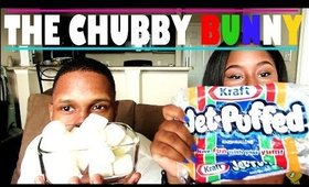 The Chubby Bunny Challenge ft. boyfriend