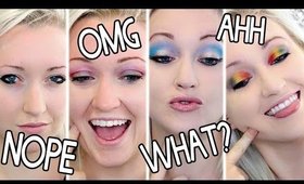 HOW I DID MY MAKEUP IN HIGH SCHOOL Challenge- ALL FOUR YEARS!