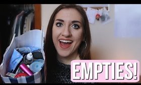 Showing You My Trash lol/Products I've Used Up! | tewsimple