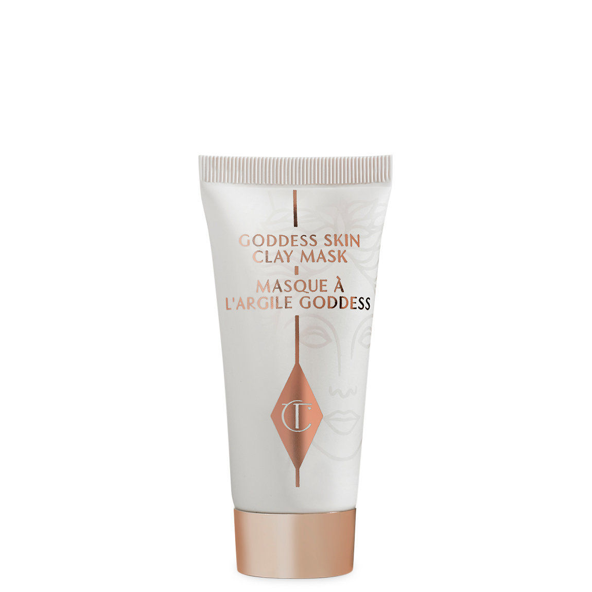 Charlotte Tilbury Goddess Skin Clay Mask Travel Size alternative view 1 - product swatch.