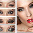 Makeup Tutorial-Glitter Smokey Eye