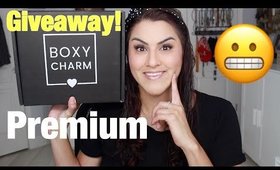 NOVEMBER 2019 BOXYCHARM PREMIUM UNBOXING TRY ON AND GIVEAWAY