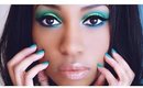 • Maquillage aux couleurs du brésil   Brazil makeup tutorial 2014