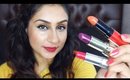 Lipsticks for Indian Medium/Tan Dark skin tones nc40 - nc45 Drugstore High-end || Raji Osahn