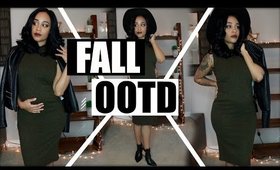 Fall Outfit Of The Day | OOTD w/ Baby Bump