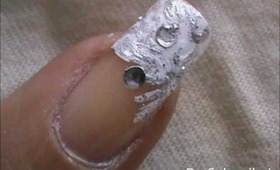 Elegant Nail Tip- EASY nail designs for short nails- nail design and nail art tutorial