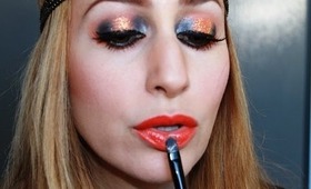 Maquillaje Colaborativo con Andy de Make it Happen en colores de Halloween