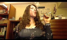 Smoking in a Chinese Top
