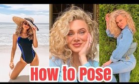 HOW TO POSE IN PHOTOS || 10 EASY Poses For Instagram