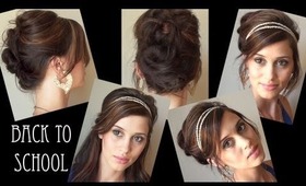 3 Easy No Heat Back To School Hairstyles