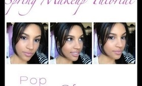 Spring Makeup Tutorial: Pop of Color