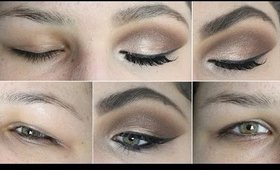 Maquiagem para Pálpebra Gordinha e Olhos Pequenos! Como Aumentar os Olhos com Maquiagem!